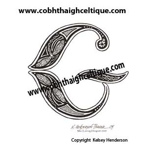 "G" Celtic Dragonflies
