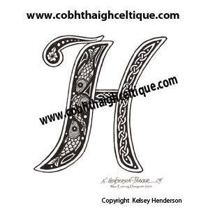"H" Celtic Salmon