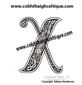 "X" Celtic Hare