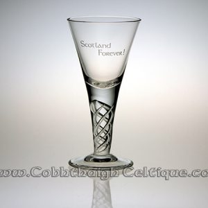 Jacobite Engraved Glass: Scotland Forever