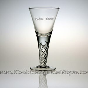 Jacobite Engraved Glass: Slainte Mhath
